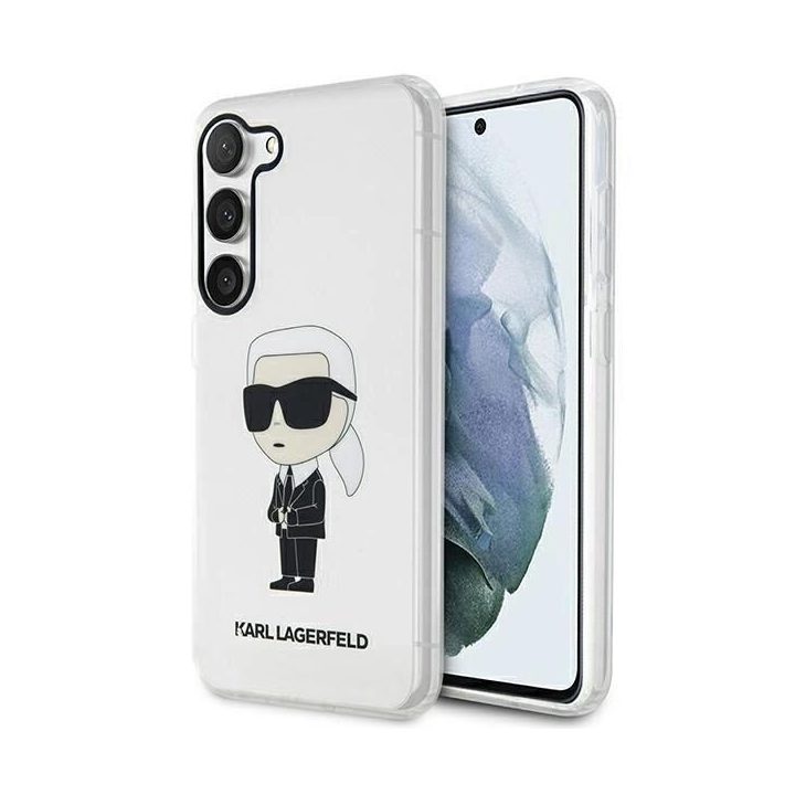 Karl Lagerfeld KLHCS23SHNIKTCT S23 S911 skaidrus deklas Ikonik Karl Lagerfeld