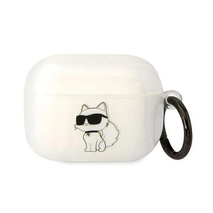 Karl Lagerfeld KLAPHNCHTCT Airpods Pro dangtelis skaidrus Ikonik Choupette