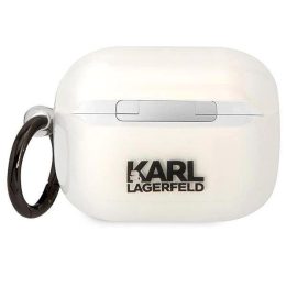 Karl Lagerfeld KLAPHNIKTCT AirPods Pro dangtelis skaidrus Karl`s Head