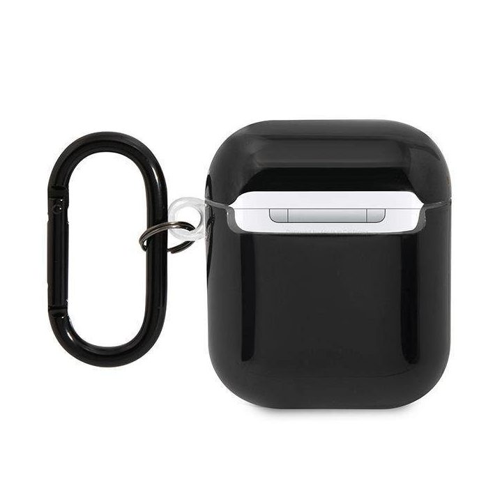 BMW BMA222SWTK AirPods 1/2 dangtelis juodas/juodas Kelių spalvų linijos