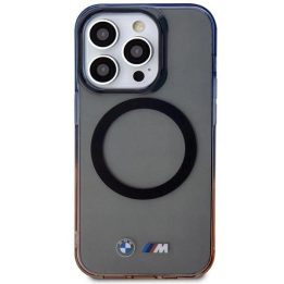 Dėklas BMW BMHMP14LHTGE iPhone 14 Pro 6.1 pilkas/pilkas deklas Gradient Bumper MagSafe