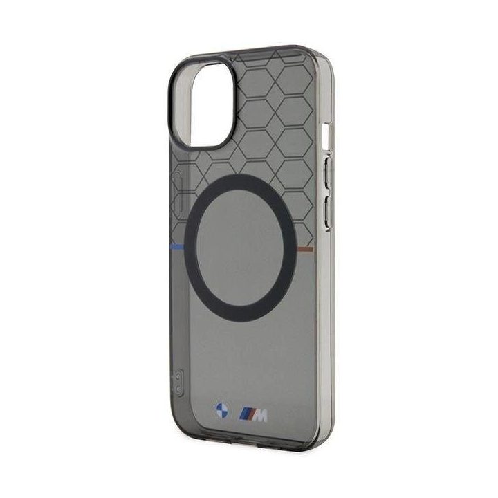 BMW modelio MagSafe dėklas iPhone 14 Plus - pilkas