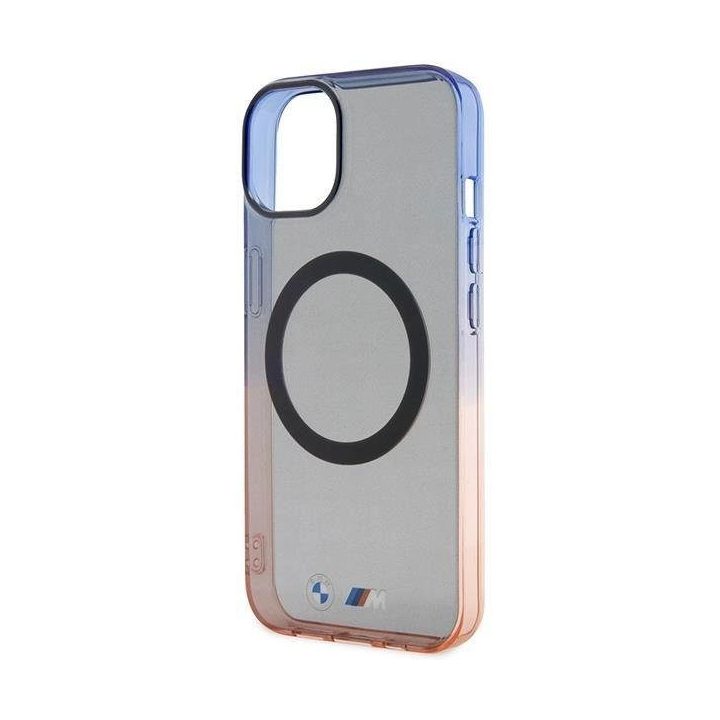 Dėklas BMW Gradient Bumper MagSafe iPhone 14 Plus - šonas