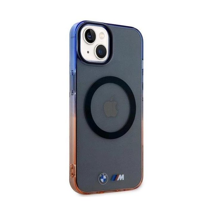 Dėklas BMW Gradient Bumper MagSafe iPhone 14 Plus - šonas