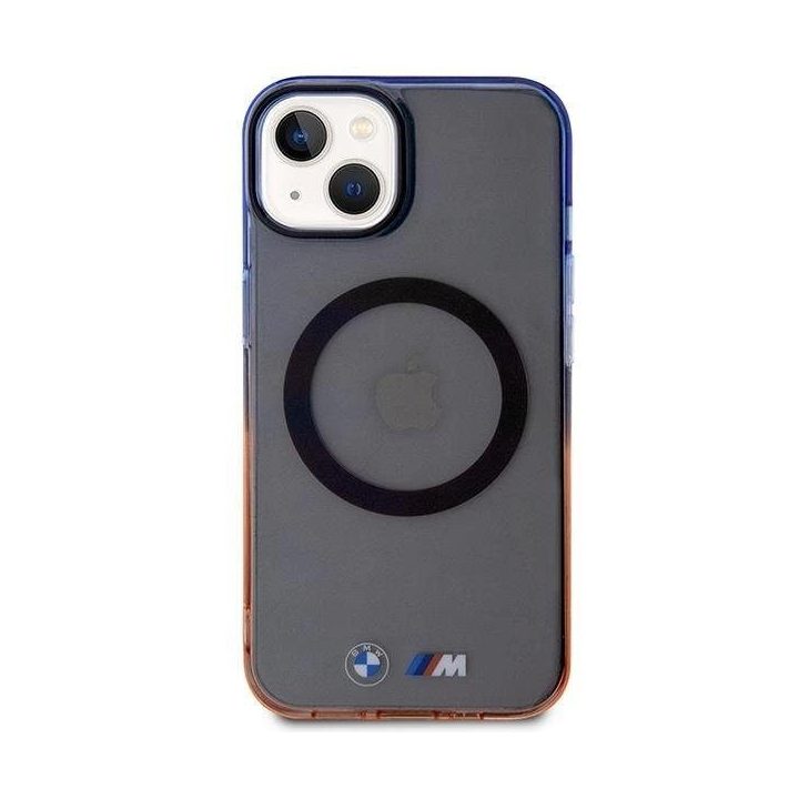 Dėklas BMW Gradient Bumper MagSafe iPhone 14 Plus - šonas