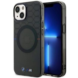 Dėklas BMW BMHMP14SHGPK iPhone 14 6.1 pilkas/pilkas MagSafe