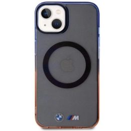 Dėklas BMW BMHMP14SHTGE iPhone 14 6.1 pilkas/pilkas deklas Gradient Bumper MagSafe
