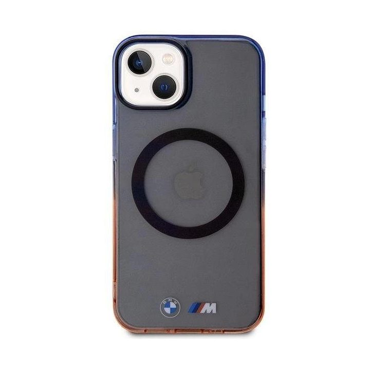 Dėklas BMW BMHMP14SHTGE iPhone 14 6.1 pilkas/pilkas deklas Gradient Bumper MagSafe