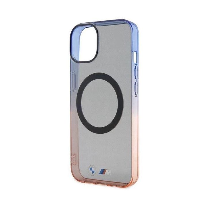 Dėklas BMW BMHMP14SHTGE iPhone 14 6.1 pilkas/pilkas deklas Gradient Bumper MagSafe