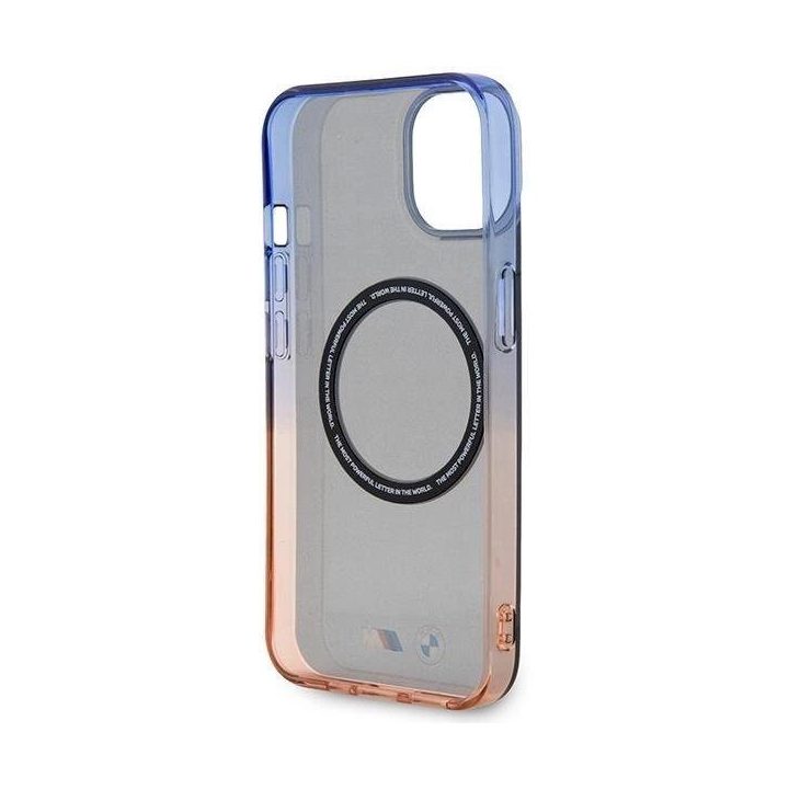 Dėklas BMW BMHMP14SHTGE iPhone 14 6.1 pilkas/pilkas deklas Gradient Bumper MagSafe