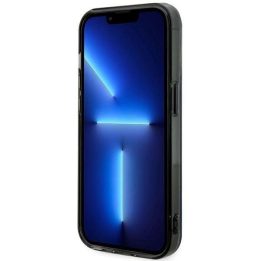 Dėklas BMW BMHMP14XHCRS iPhone 14 Pro Max 6,7 , skaidrus deklas, sidabrinis žiedas, MagSafe