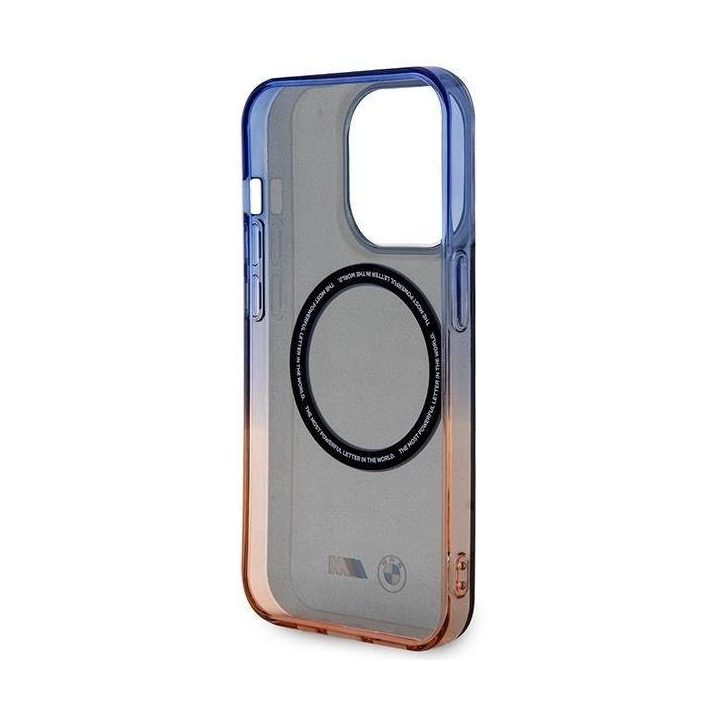 Dėklas BMW BMHMP14XHTGE iPhone 14 Pro Max 6.7 pilkas/pilkas deklas Gradient Bumper MagSafe