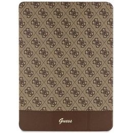 Guess 4G Stripe Allover dėklas iPad Pro 12,9 - Rudas