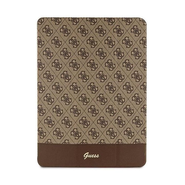 Guess 4G Stripe Allover dėklas iPad Pro 12,9 - Rudas