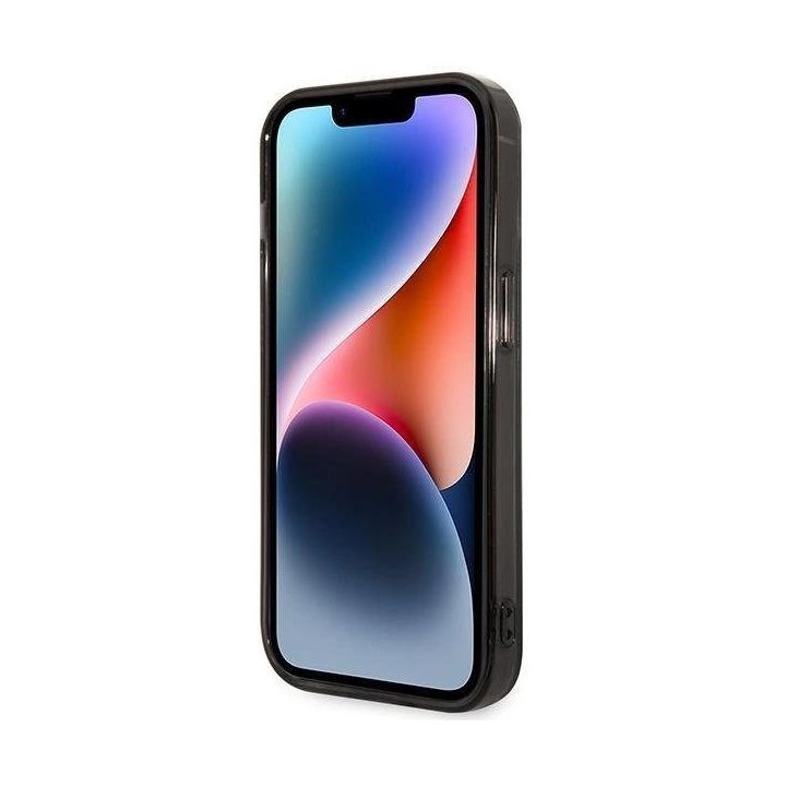 Ferrari FEHMP14LUKK iPhone 14 Pro 6,1 juodos/juodos spalvos deklas Translucent Magsafe
