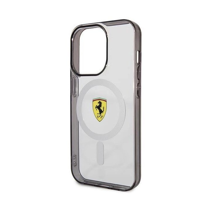 Ferrari FEHMP14LURKT iPhone 14 Pro 6,1 skaidrus/permatomas deklas Outline Magsafe
