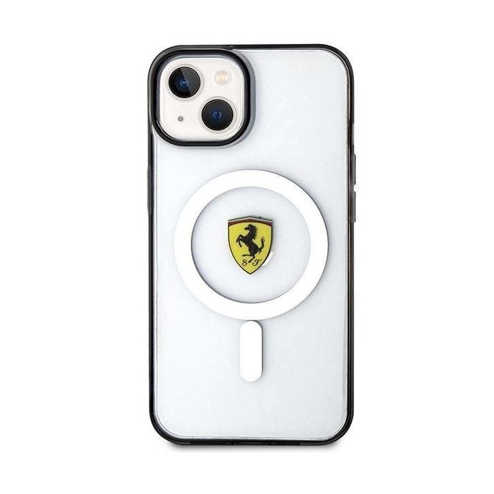 Ferrari FEHMP14MURKT iPhone 14 Plus 6,7 skaidrus/permatomas deklas Outline Magsafe