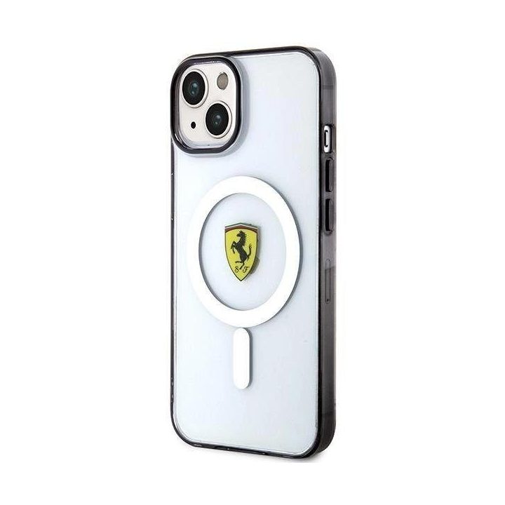 Ferrari FEHMP14MURKT iPhone 14 Plus 6,7 skaidrus/permatomas deklas Outline Magsafe