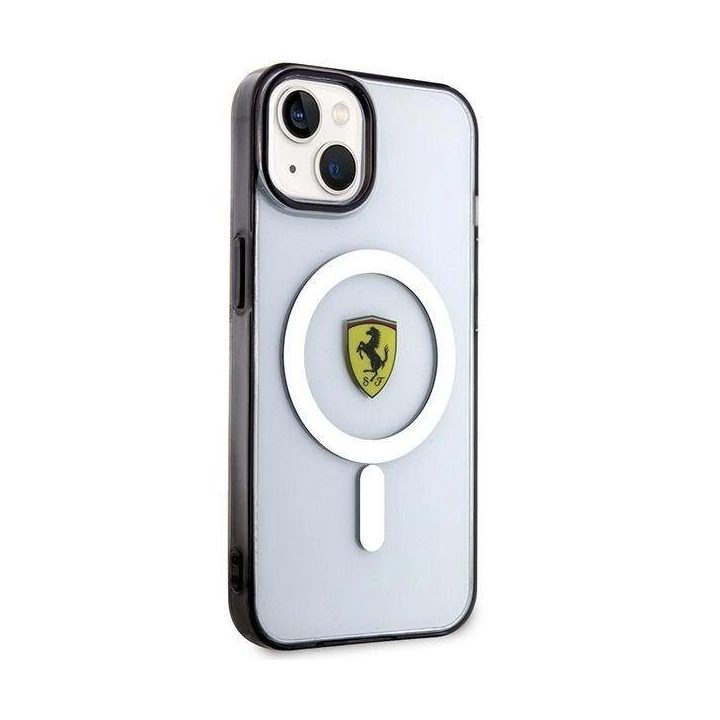 Ferrari FEHMP14MURKT iPhone 14 Plus 6,7 skaidrus/permatomas deklas Outline Magsafe