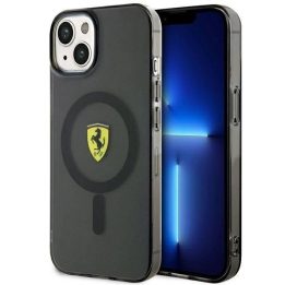 Ferrari FEHMP14SURKK iPhone 14 6,1 juodos/juodos spalvos deklas Translucent Magsafe