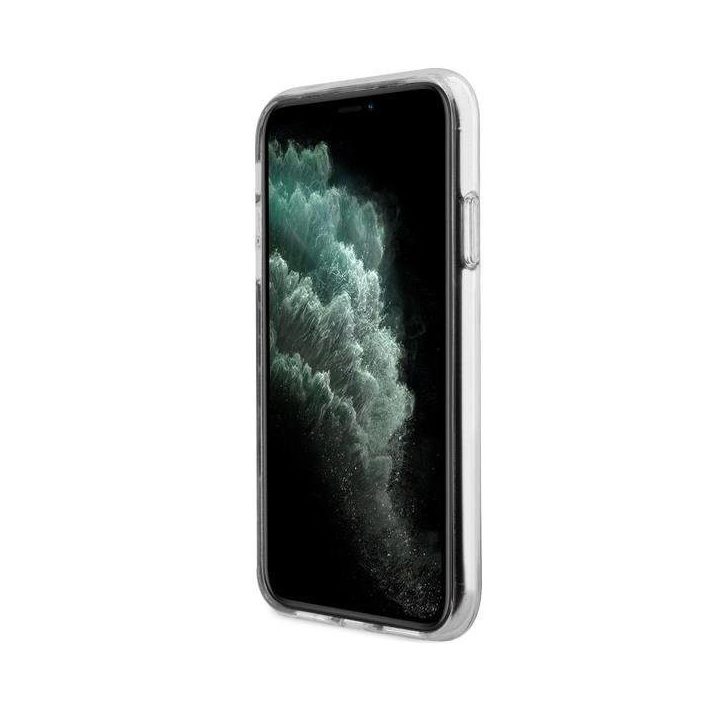 Guess GUHMN61H4STP iPhone 11 6.1 rožinės/rožinės spalvos deklas 4G MagSafe