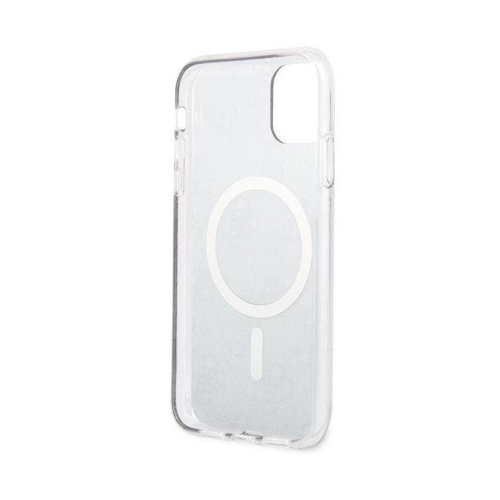 Guess GUHMN61H4STW iPhone 11 6.1 rudos/rudos spalvos deklas 4G MagSafe