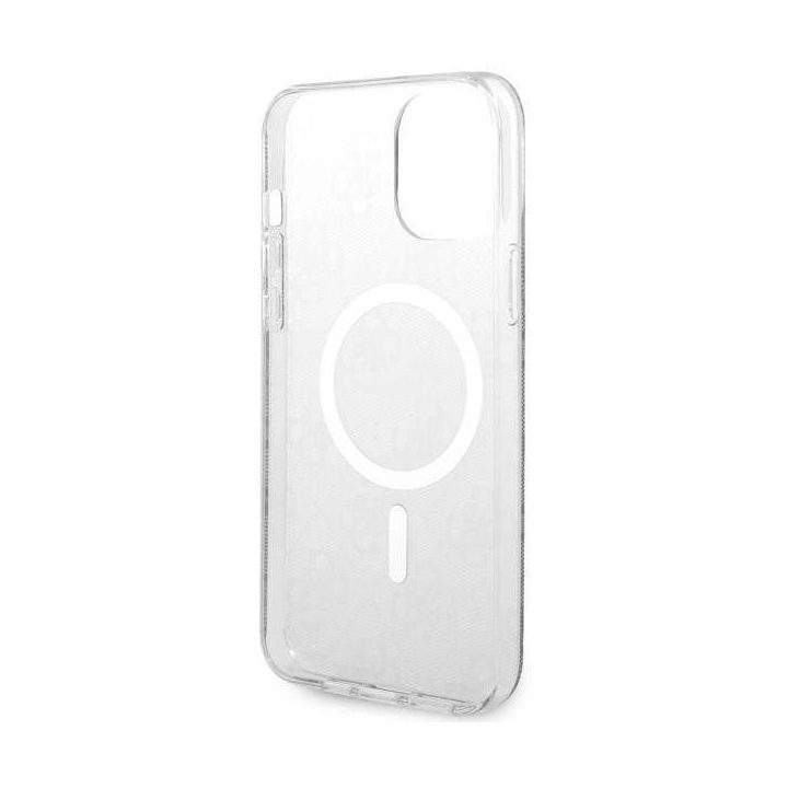 Guess GUHMP13XH4STK iPhone 13 Pro Max 6,7 juodos/juodos spalvos deklas 4G MagSafe