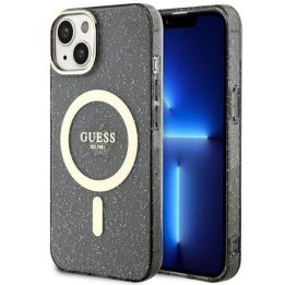 Guess Glitter Gold MagSafe saugiklis iPhone 14 - nuotraukos