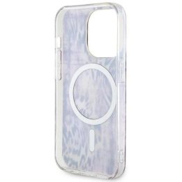 Guess GUHMP14XHLEOPWP iPhone 14 Pro Max 6,7 rausvas/rožinis deklas Leopard MagSafe