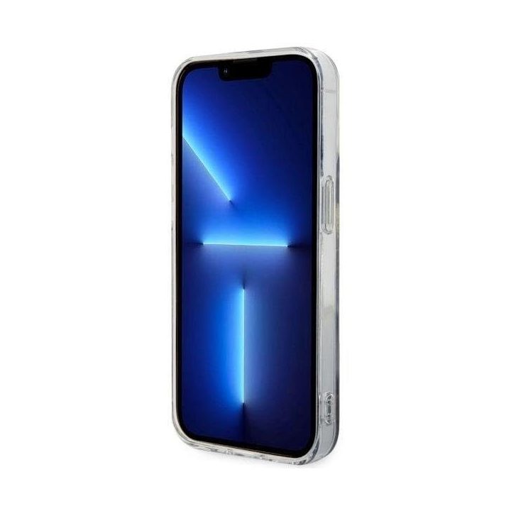 Guess GUHMP14XHTMRSK iPhone 14 Pro Max 6,7 juodas/juodas deklas Golden Marble MagSafe