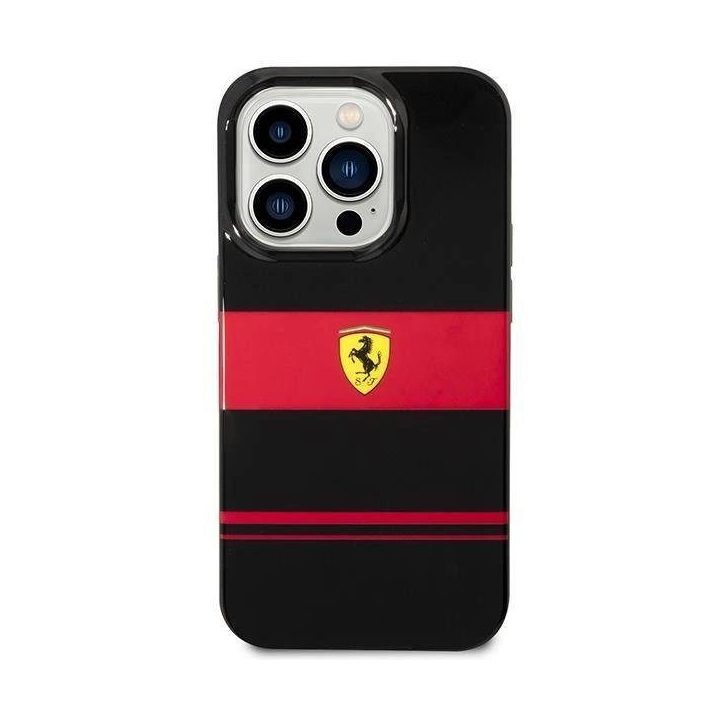 Ferrari FEHMP14LUCOK iPhone 14 Pro 6.1 juodos/juodos spalvos deklas IMD Combi Magsafe