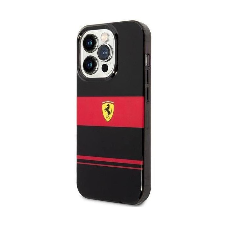 Ferrari FEHMP14LUCOK iPhone 14 Pro 6.1 juodos/juodos spalvos deklas IMD Combi Magsafe