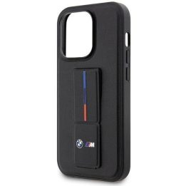 Dėklas BMW BMHCP14X22GSLK iPhone 14 Pro Max 6,7 , juodos/juodos spalvos deklas Grip Hot Stamp