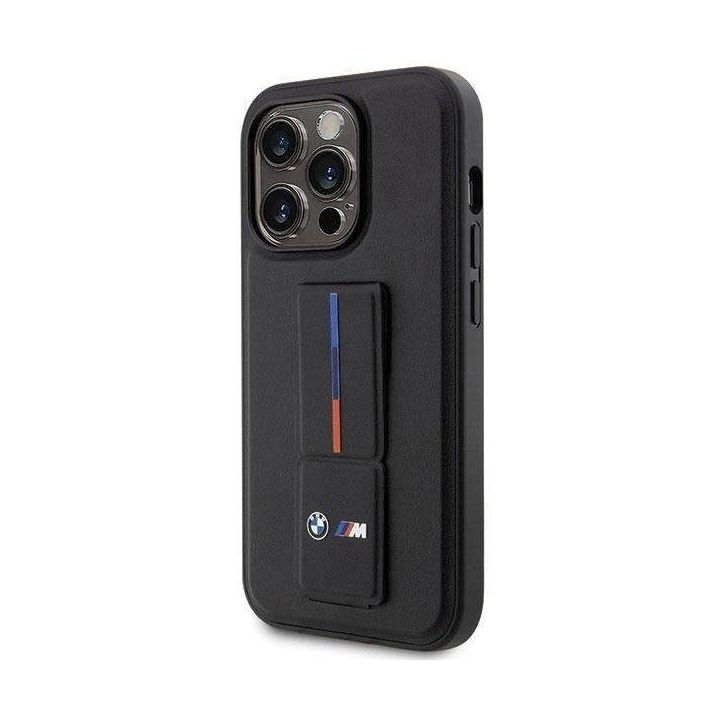 Dėklas BMW BMHCP14X22GSLK iPhone 14 Pro Max 6,7 , juodos/juodos spalvos deklas Grip Hot Stamp