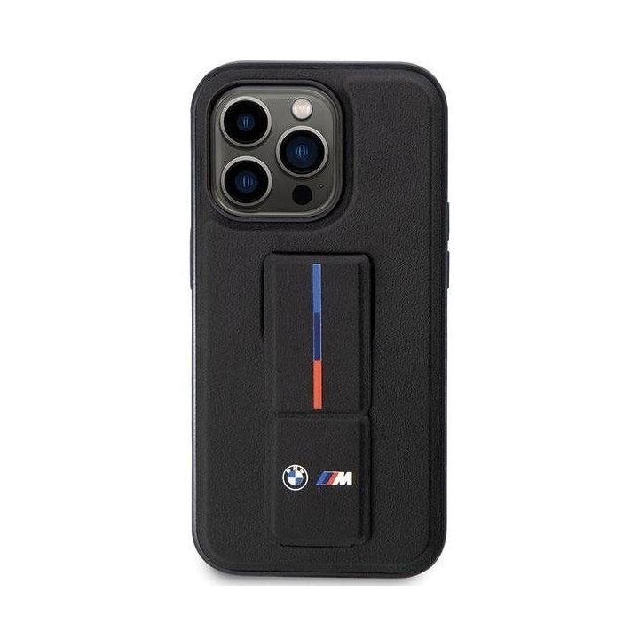 Dėklas BMW BMHCP14X22GSLK iPhone 14 Pro Max 6,7 , juodos/juodos spalvos deklas Grip Hot Stamp
