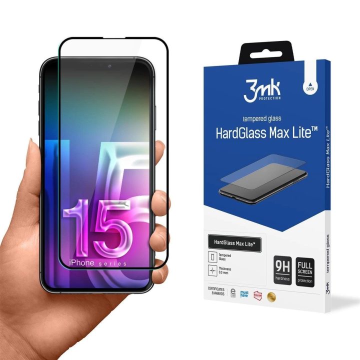 Apple iPhone 15 - HardGlass Max Lite™