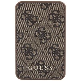 Guess Powerbank 15W GUPB5LP4GEGW 5000mAh rudos/rudos spalvos 4G odinis metalinis logotipas