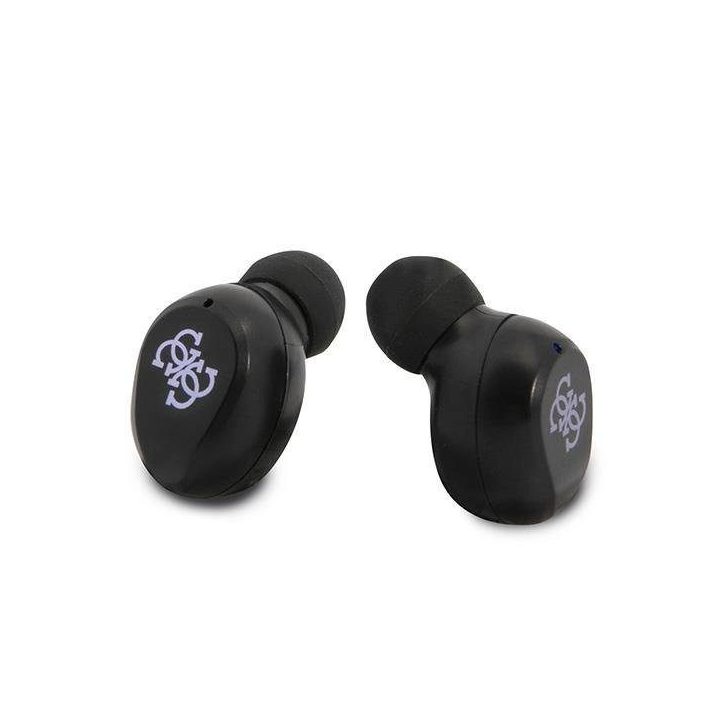 Guess GUTWST31EU TWS Bluetooth ausinės + prijungimo stotelė violetinė/violetinė