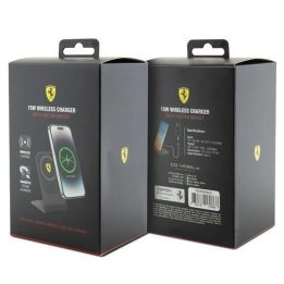 Ferrari nice. indukcija FEMFBMALK 15W black/black 2023 Collection MagSafe