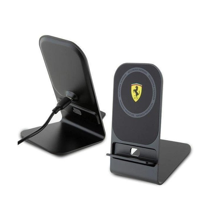 Ferrari nice. indukcija FEMFBMALK 15W black/black 2023 Collection MagSafe