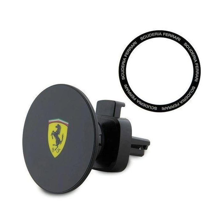 Ferrari FECHMMAK magnetinis laikiklis grotelėms juoda/juoda 2023 Collection MagSafe