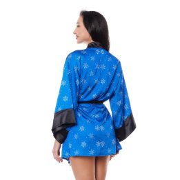 Chalatas Aster Robe Mėlynas