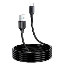 įkrovimo / duomenų perdavimo kabelis USB - C tipo USB 3A 2 m juodas (S-UC027A9)