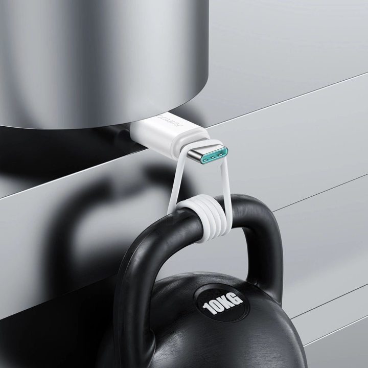 įkrovimo / duomenų perdavimo kabelis USB - C tipo USB 3A 2 m juodas (S-UC027A9)