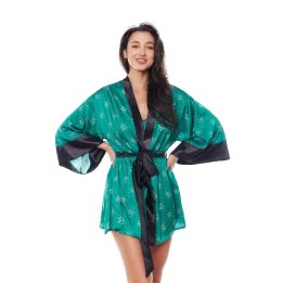 Chalatas Aster Robe Žalias