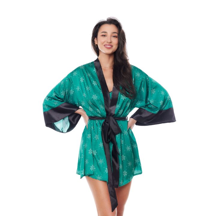 Chalatas Aster Robe Žalias