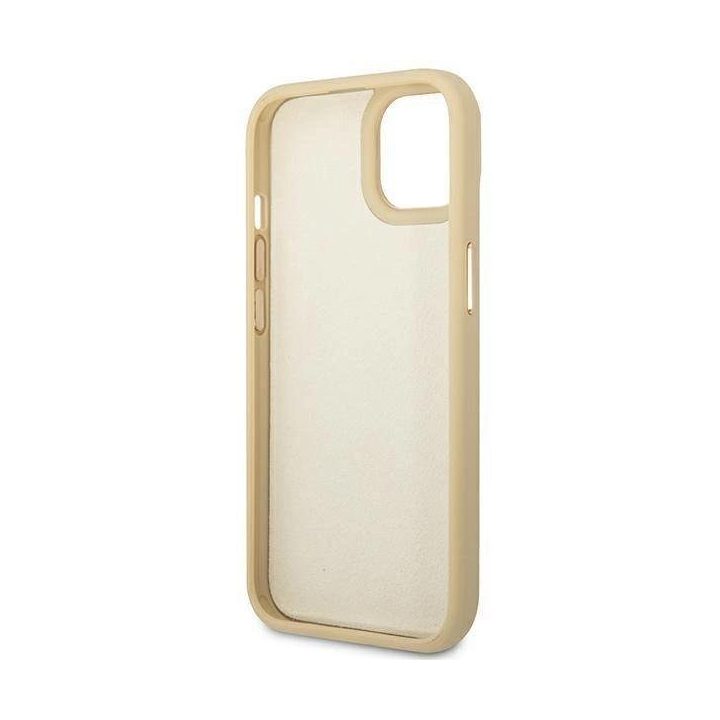 Guess GUHCP14MHGGCRHD iPhone 14 Plus 6,7 auksinis / auksinis deklas Croco Collection