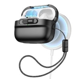 ESR Pulse Halolock dėklas su MagSafe, skirtas Apple AirPods Pro 1/2 - Juodas