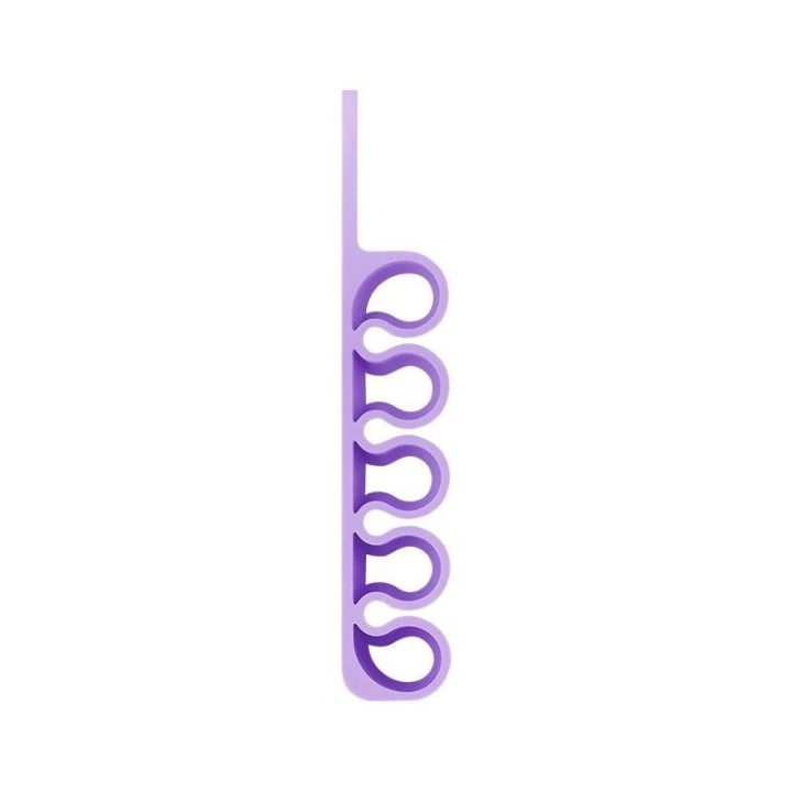 Silikoninis biuro organizatorius - violetinis