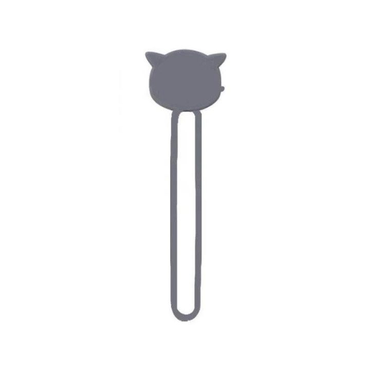 Silikoninis kabelio įtraukiklis - pilkas